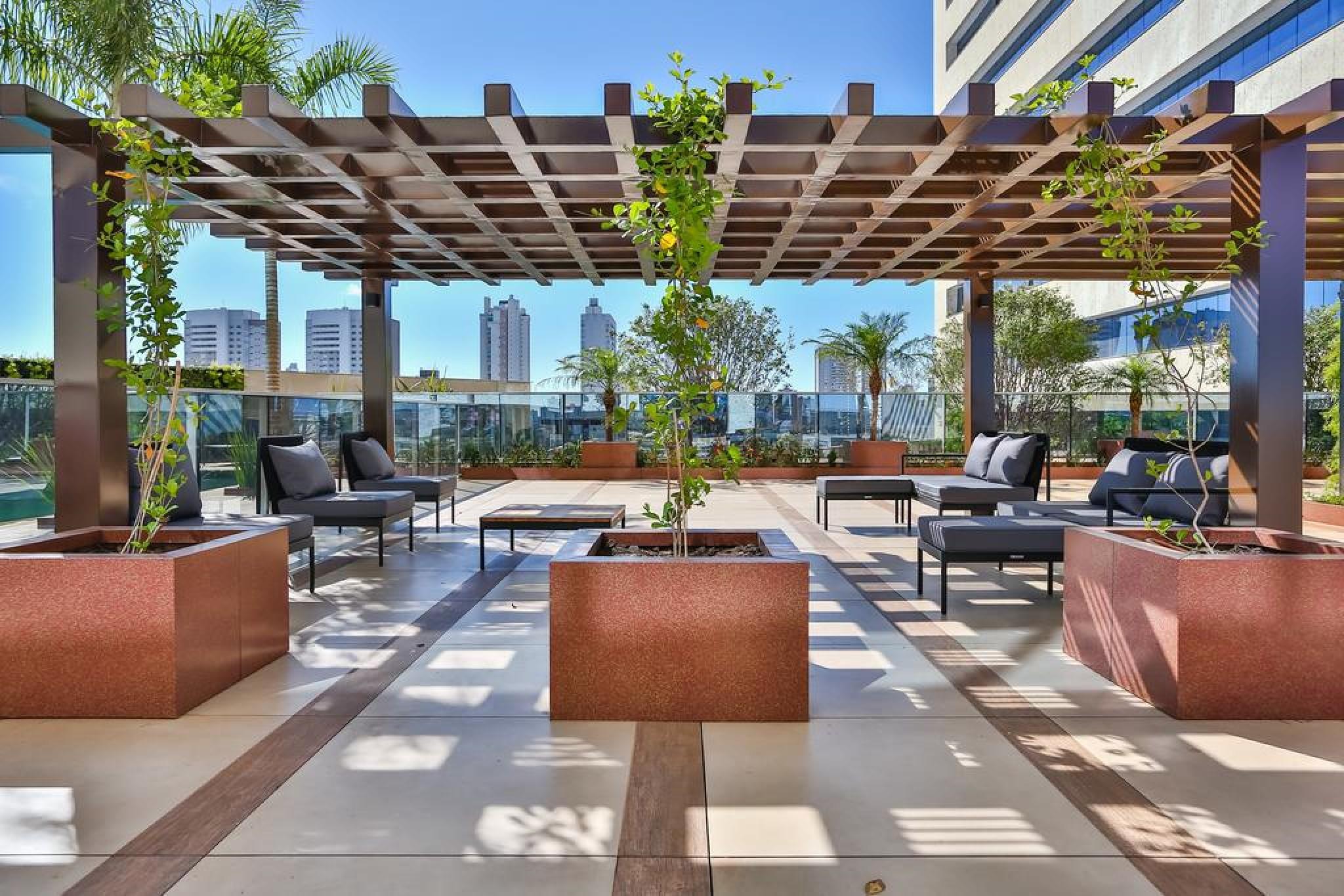 Transamerica Collection Goiania Exterior photo Rooftop garden
